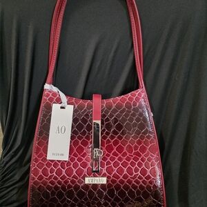 AMPARO- Stylish Red Ombre Shoulder Bag